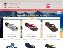 Tablet Screenshot of legatum.hu